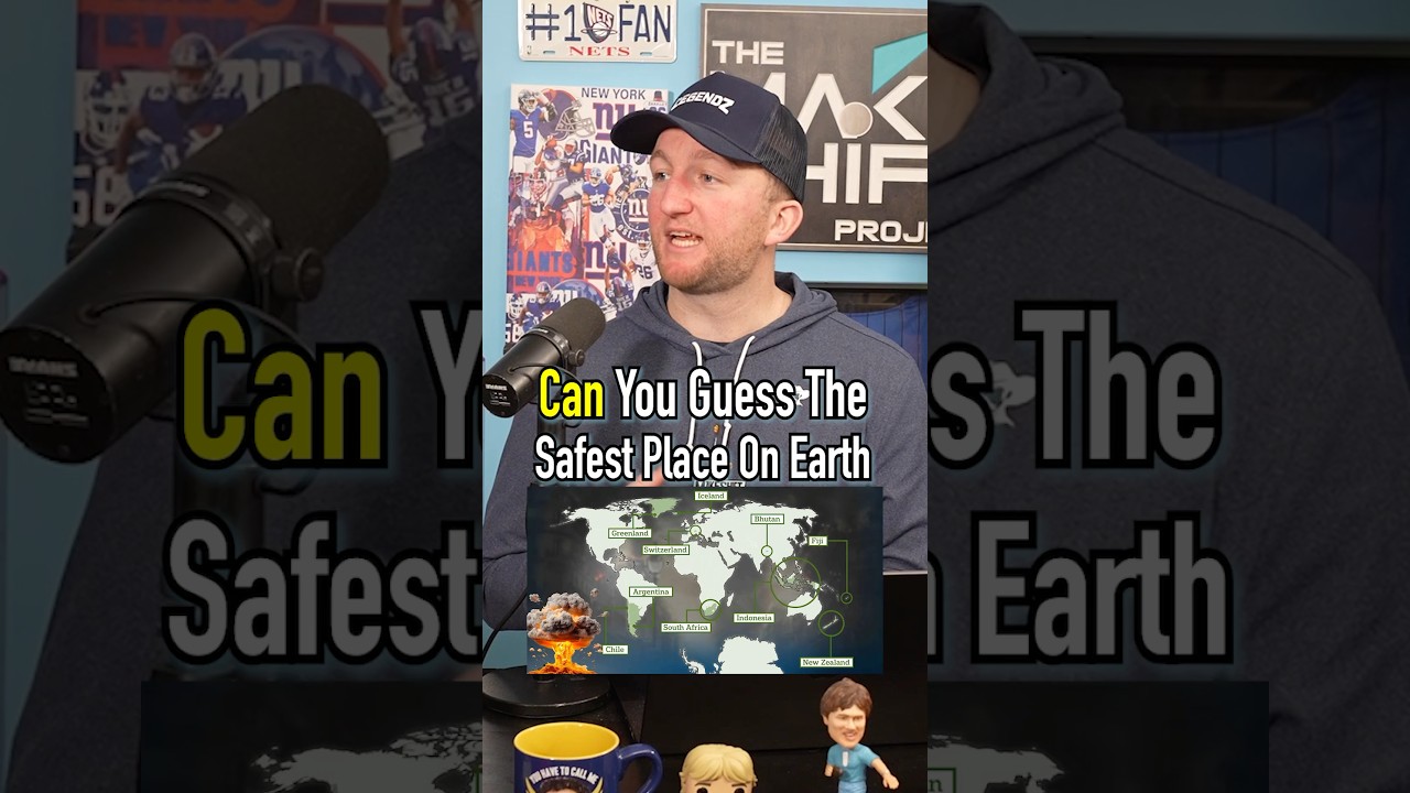SAFEST PLACE On Earth If World War 3 Happens! #shorts #war #earth #safe #ww3