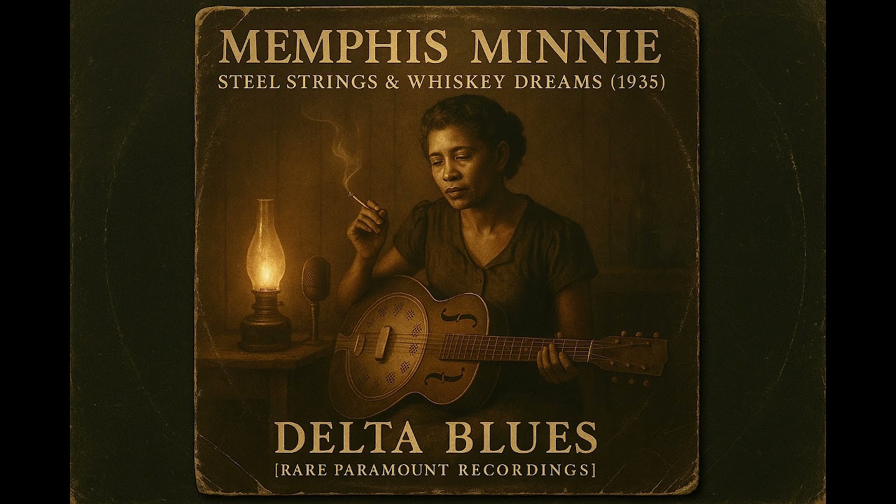Memphis Minnie – Steel Strings & Whiskey Dreams (1935) | Delta Blues [Rare Paramount Recordings]