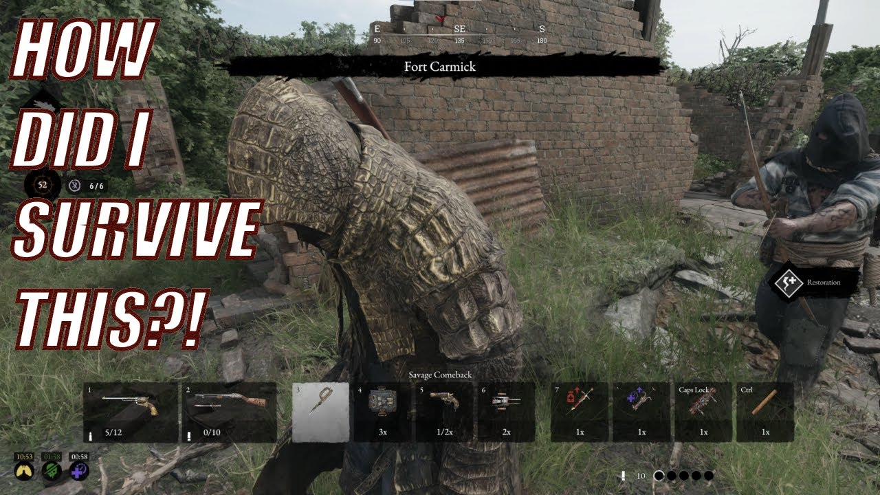 I Should NOT Have Survived This!  - Hunt: Showdown 1896 - No Commentary