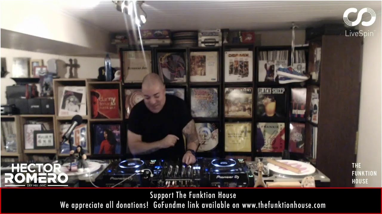 LiveSpin presents The Network featuring Hector Romero - Special Fundraiser for The Funktion House