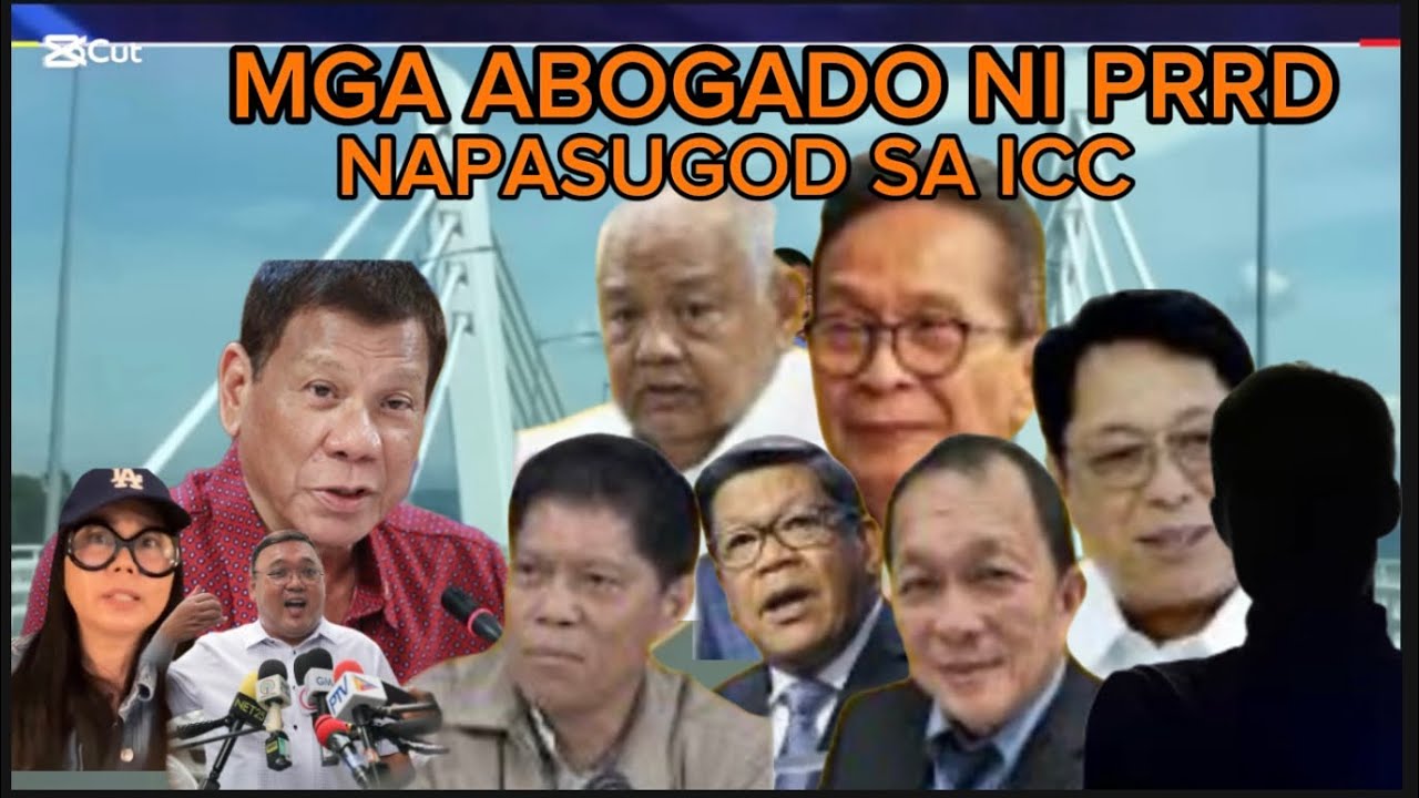 🟢Hala:7 Mga Abogado Ni Tatay Digong Napasugod Sa ICC#viral#icc#maharlik#attyharryroque 