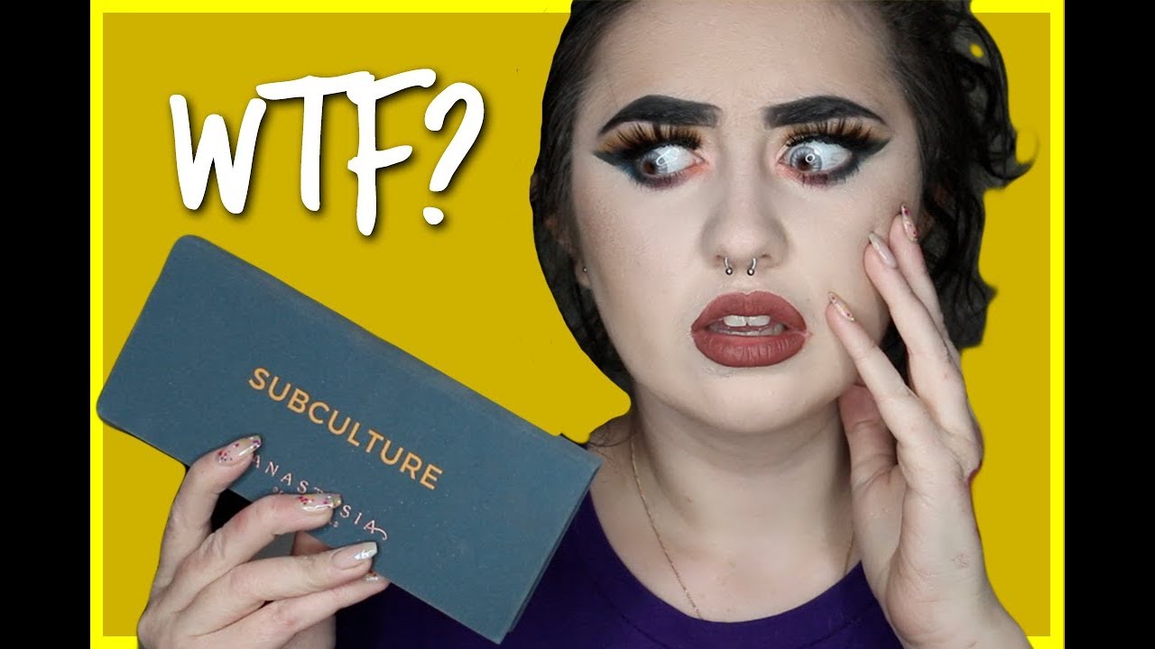 WORST PALETTE I'VE EVER USED - SUBCULTURE REVIEW