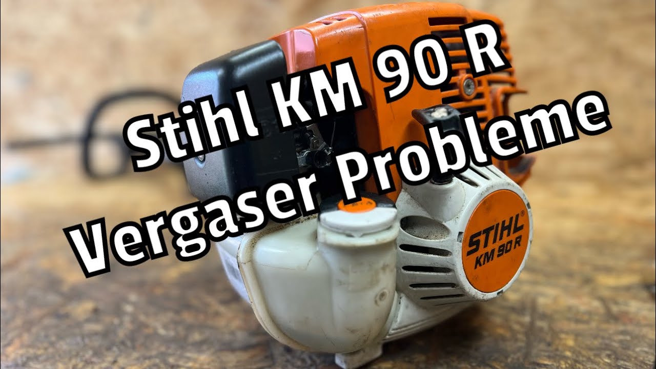 Stihl KM 90 R | Vergasermembran erneuern | Vergaser erneuern