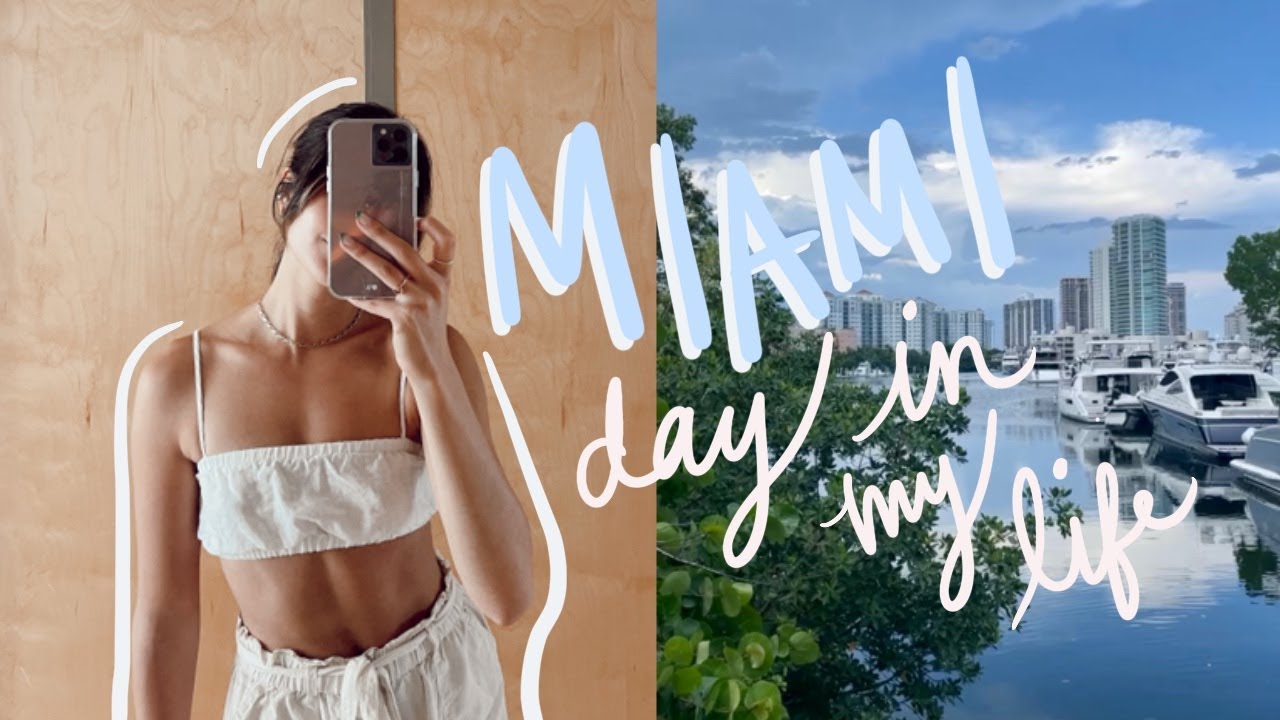 MIAMI DAY IN MY LIFE: cleaning my apartment, podcasting, and living alone!