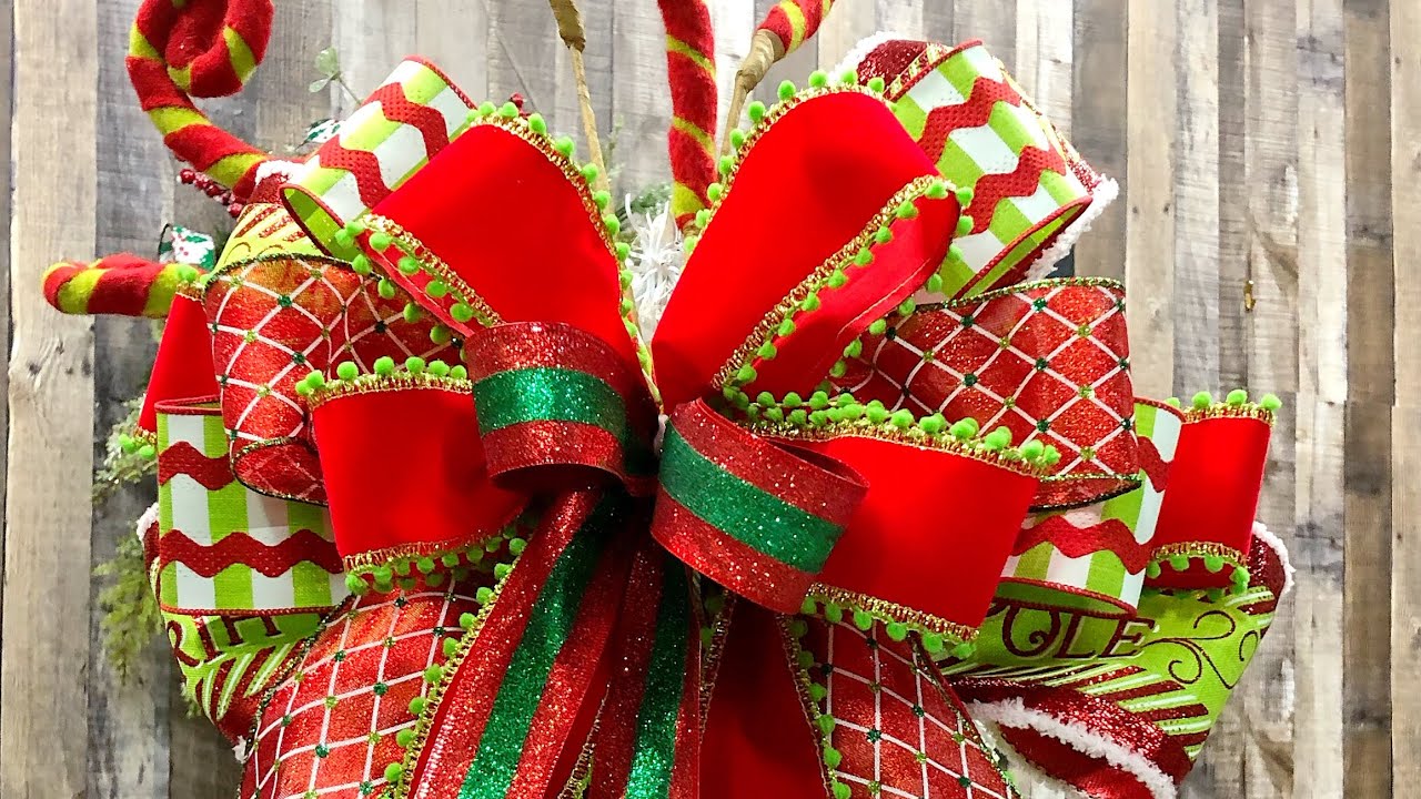 How to make a Rustic Tree topper bow