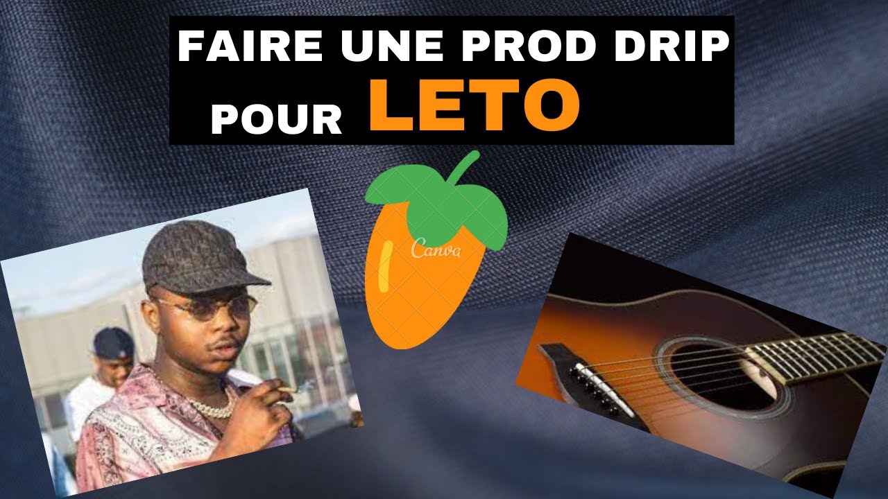 Faire une prod Drip a la guitare pour Leto #tutoflstudio