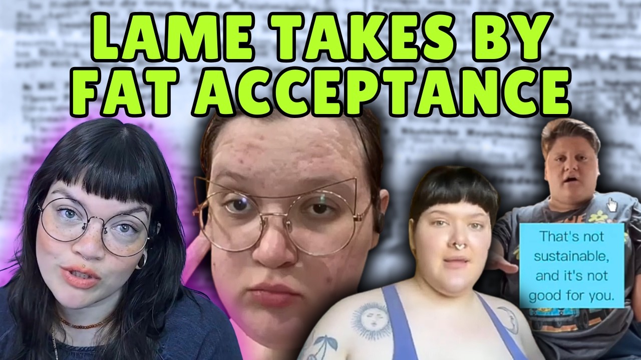 REACTING TO RANDOM FAT ACCEPTANCE NONSENSE