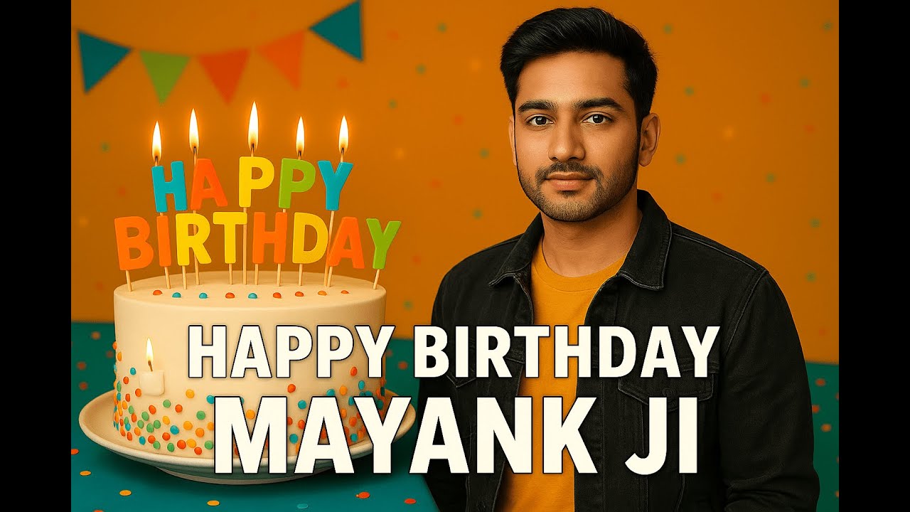 🎂 Happy Birthday Mayank Ji 🎶 | Special Birthday Song 2025 | Personalized Name Song 🎉#shorts #short