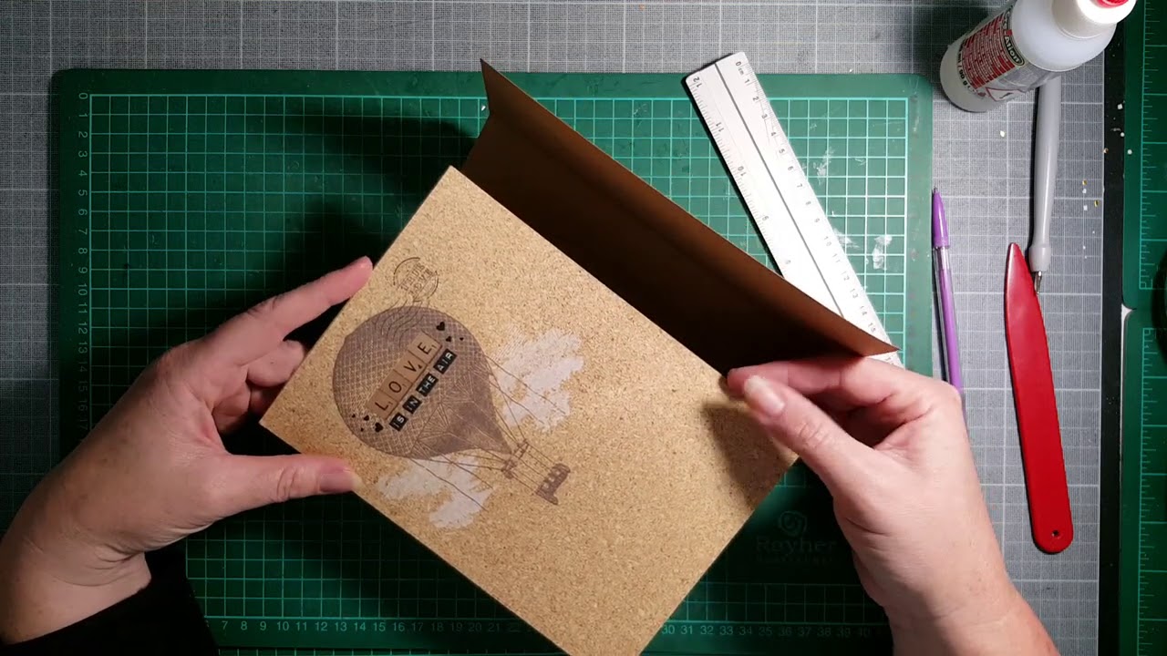 Tuto loaded enveloppe vintage #1