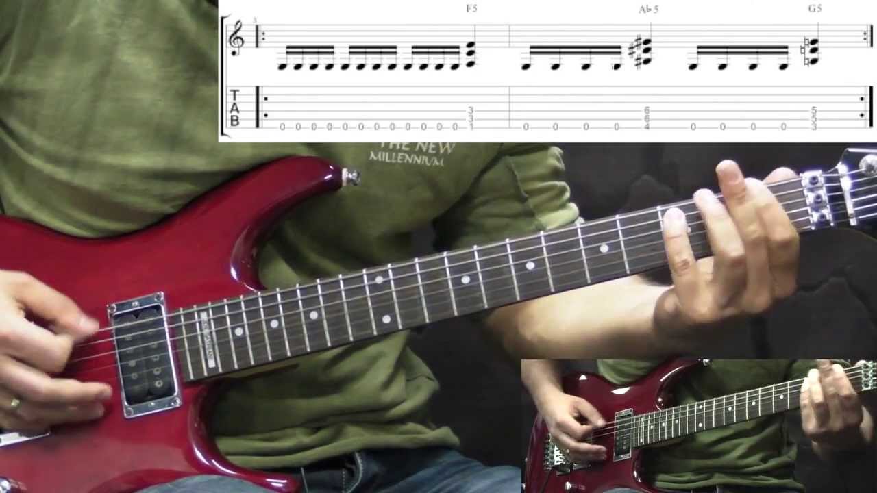 Slayer - South Of Heaven - Metal Guitar Lesson (with TABS)