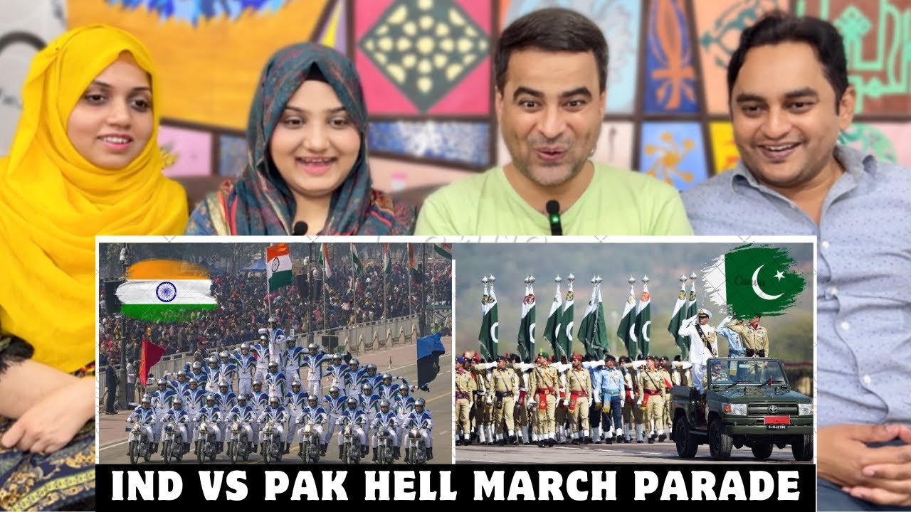 Indian Army Hell March Vs Pakistani Army Hell March! | REPUBLIC DAY PARADE | Hell March | Reaction!!