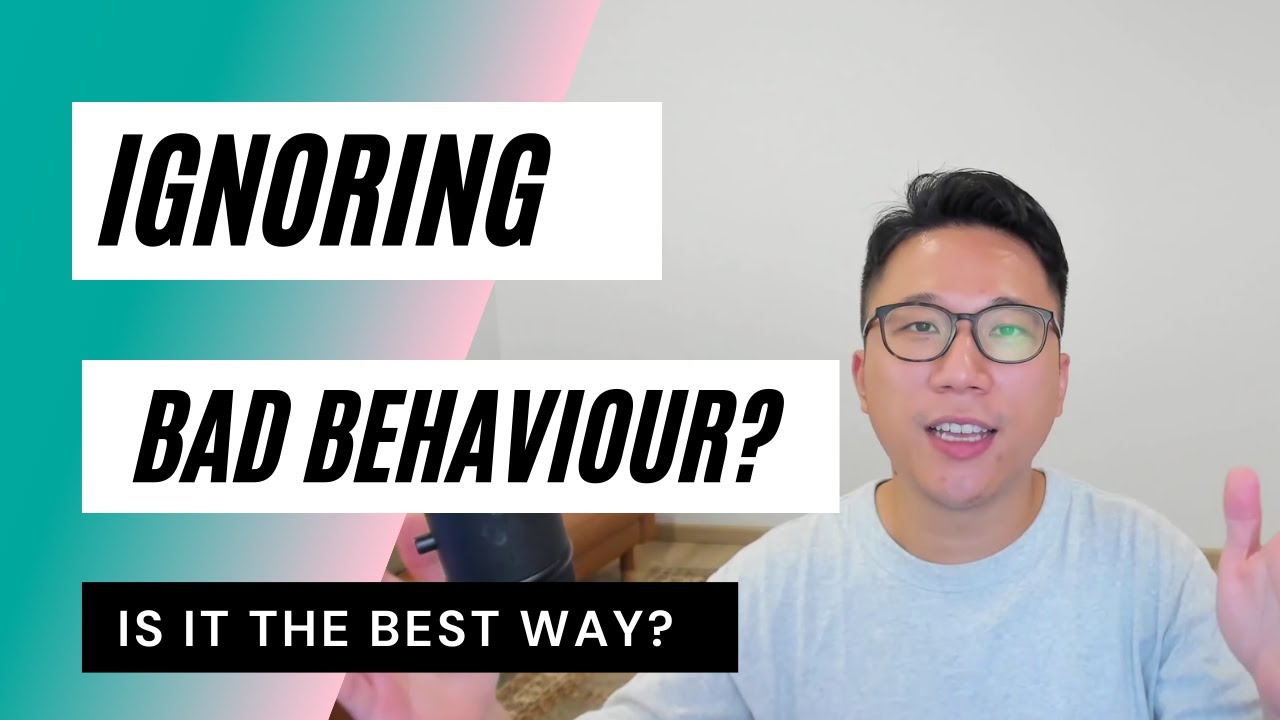Is Ignoring Bad Behaviour the Best Way? Tips from a Speech Therapist