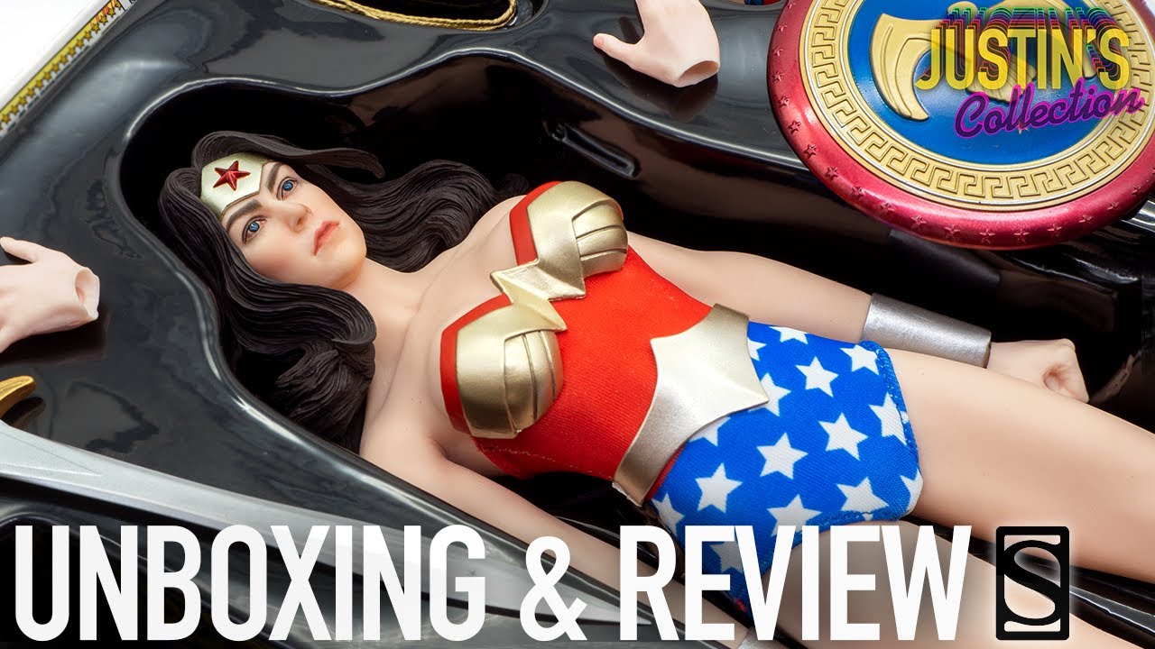 Wonder Woman DC Comics Silver Age Sideshow Collectibles Unboxing & Review