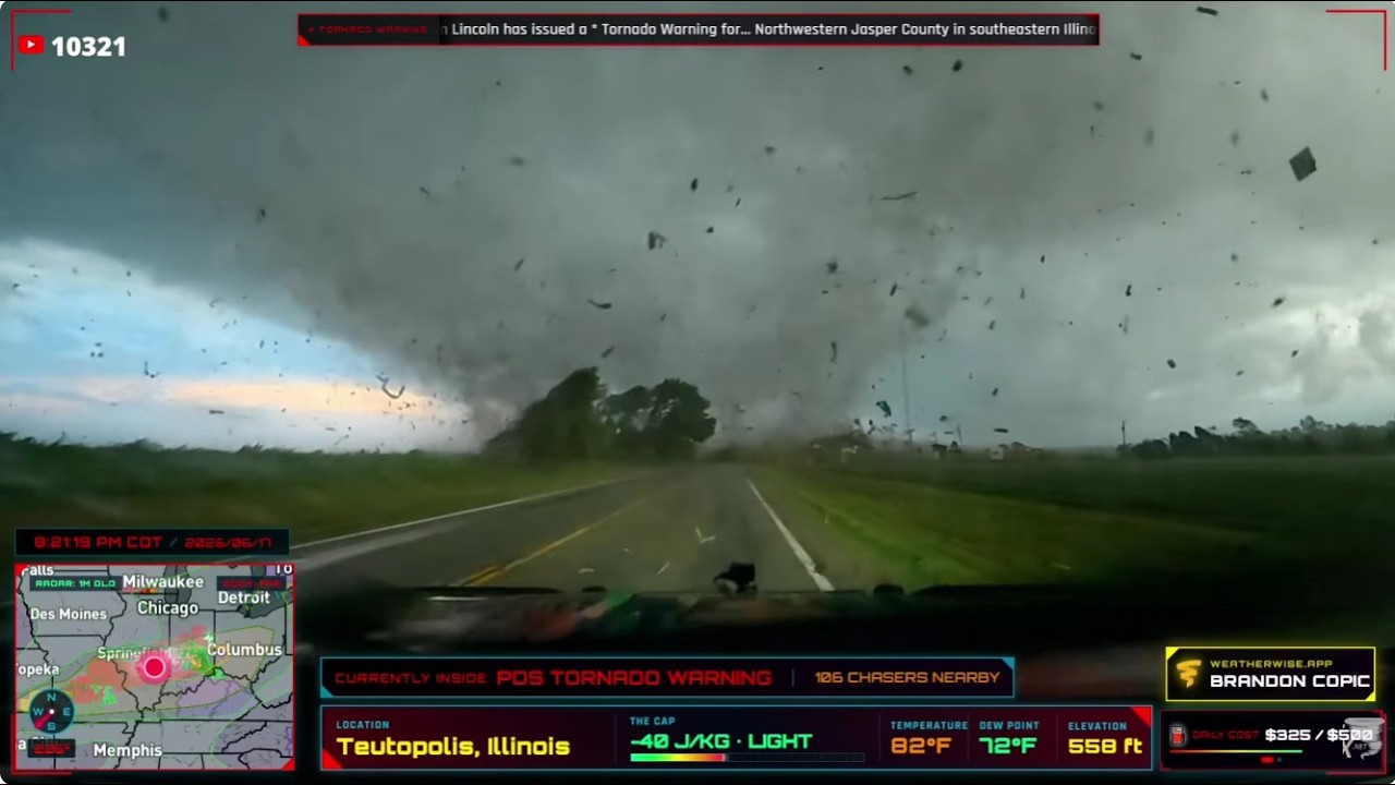 🔴LIVE: Tornado & Large Hail Threat &ndash; Eastern Colorado