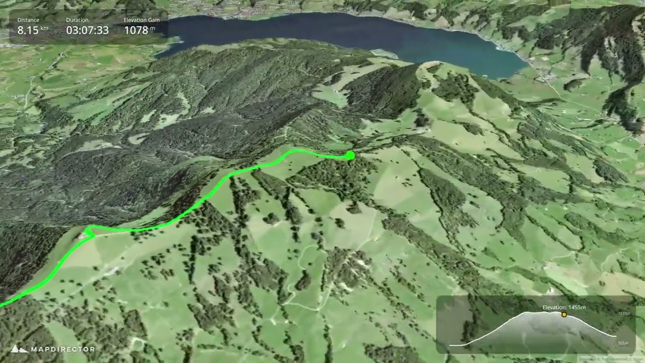 Goldau - Gnipen - Wildspitz - Sattel (Schwyzer Höhenweg - Etappe 3)