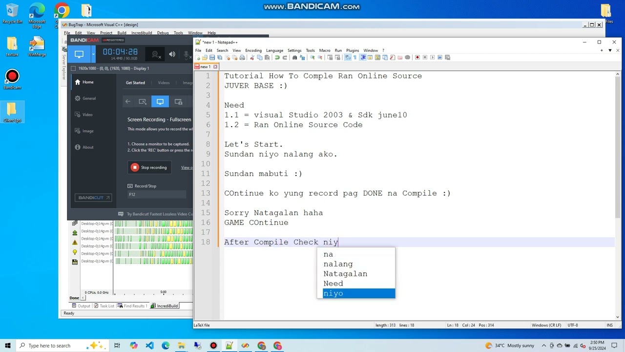 How To Compile Ran Online Source