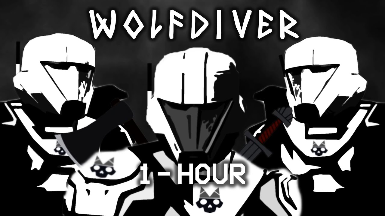 1 Hour Wolfdiver Marching Chant | 104th Wolfdivers Battalion March | Helldivers 2