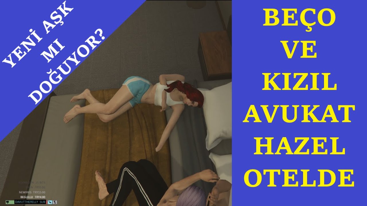 Eightborn Beço ve Kızıl Avukat Hazel Otelde Beraber Kalıyor