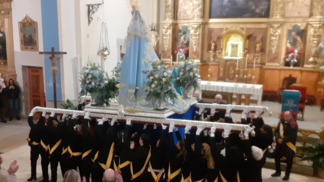 Procesión de las Candelas Hermandad Virgen del Rosario Torrejón 2025