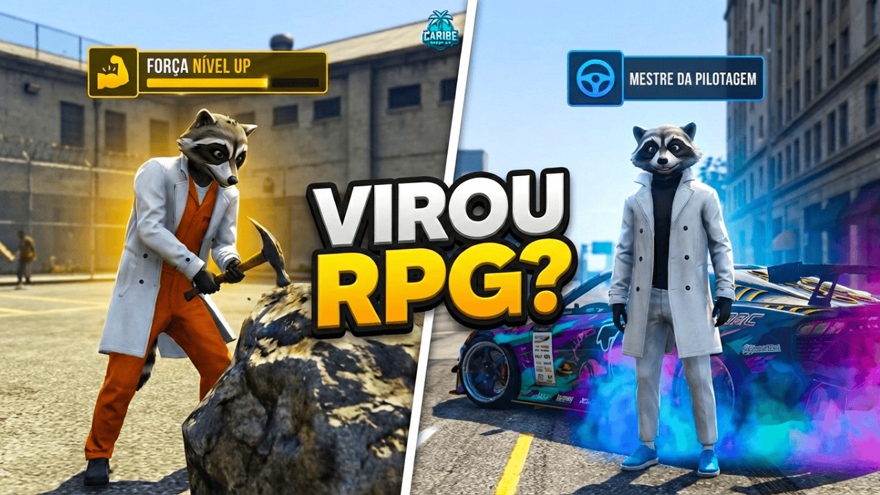 GTA VIROU RPG? Programei um Sistema de Níveis e Habilidades Reais! (Devlog)