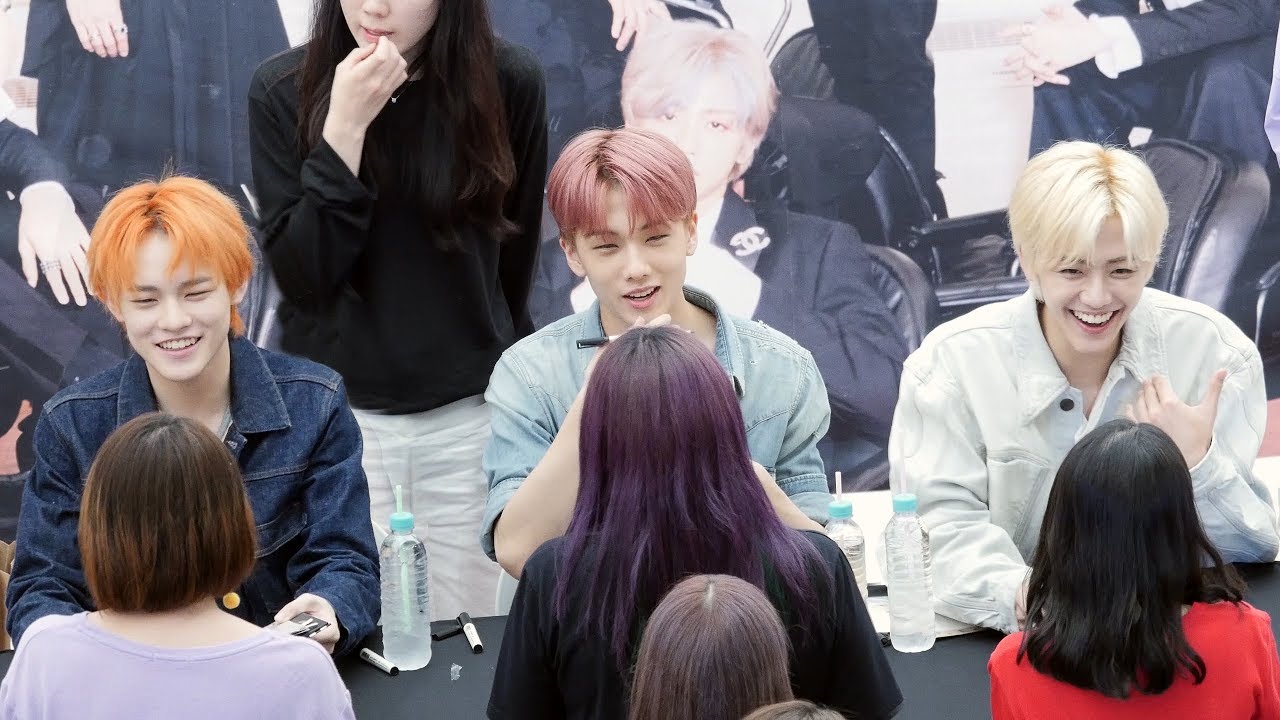 190817 천러, 지성, 재민 ChenLe,  JiSung, JaeMin 02 엔시티드림 NCT DREAM : 팬사인회 fansign : 직캠 fancam : 코엑스 라이브플라자