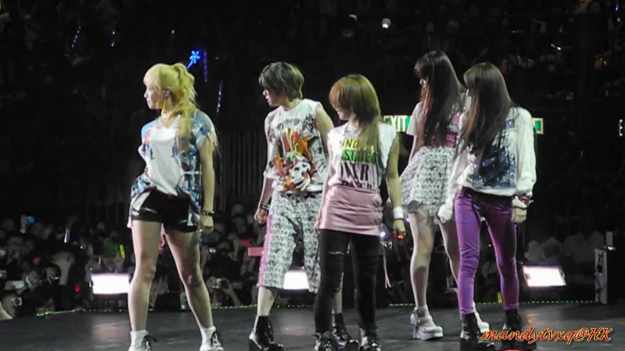 120623 - Music Bank in HK - F(x) - Electric Shock