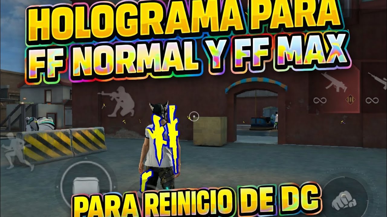 HOLOGRAMA ARMAS 90% REINICIO DE DC FULL SIN RIESGO DE BLACKLIST - PARA FF NORMAL Y FF MAX🔥 100% SAFE