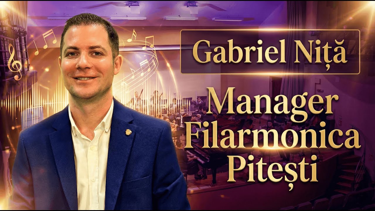 Gabriel Niță - Manager Filarmonica Pitești 3/2/2026