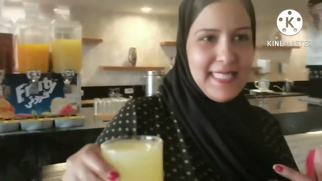 اوبن بوفيه في الفطار 🍽️بفندق البا تروس #الغردقه 🍽️😊