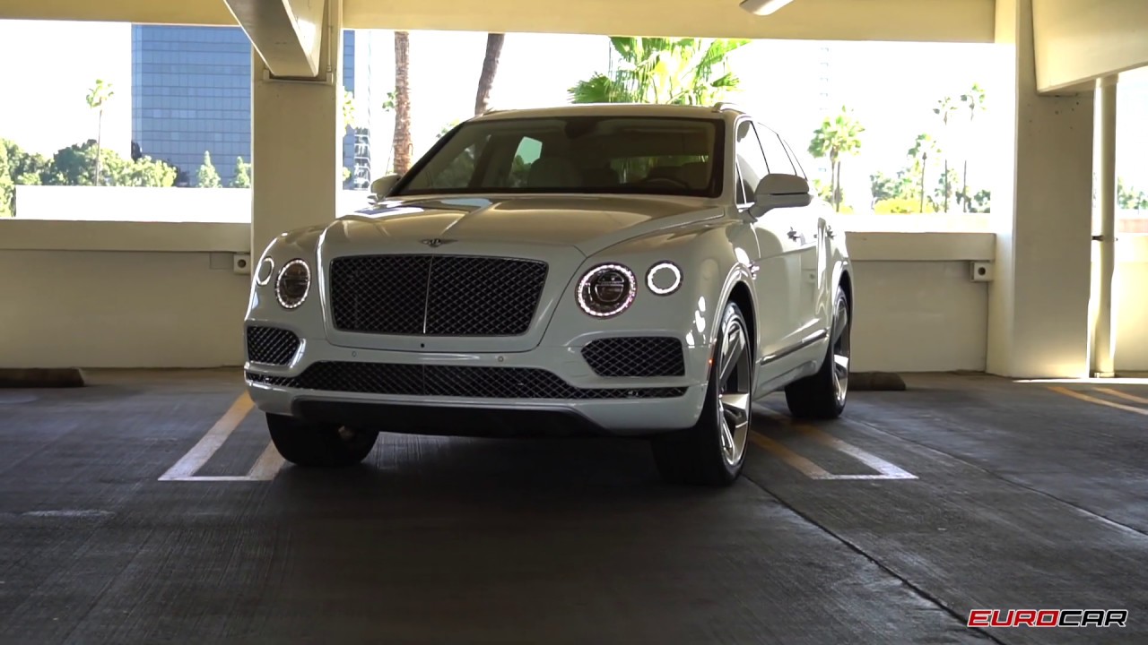 2018 Bentley Bentayga - Glacier White (solid) exterior