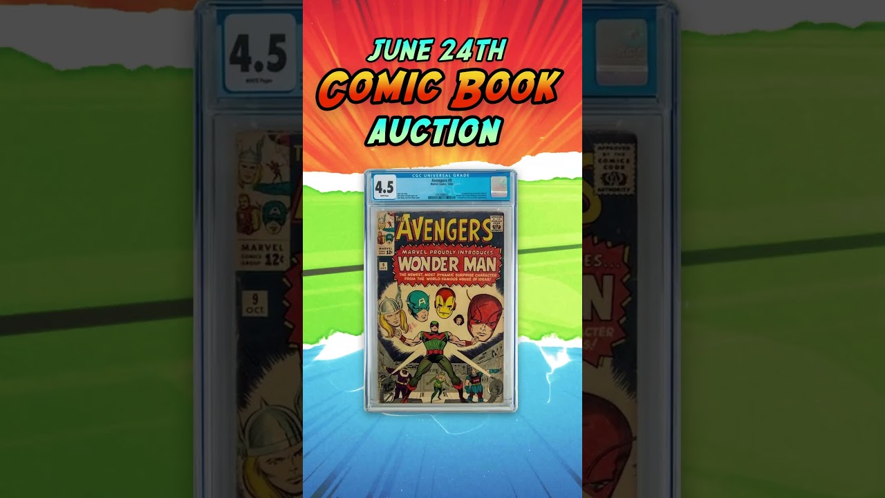 Comic Book Auction at Pot of Gold Auctions