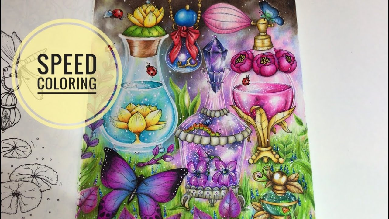 SPEED COLORING - PERFUMES | Chris Cheng Coloring