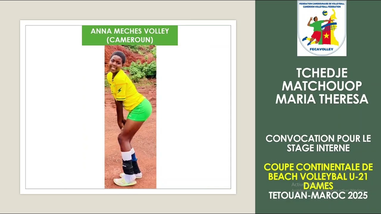 Coupe Continentale de Beach Volleyball, TETOUAN-MAROC 2025.#FECAVOLLEY