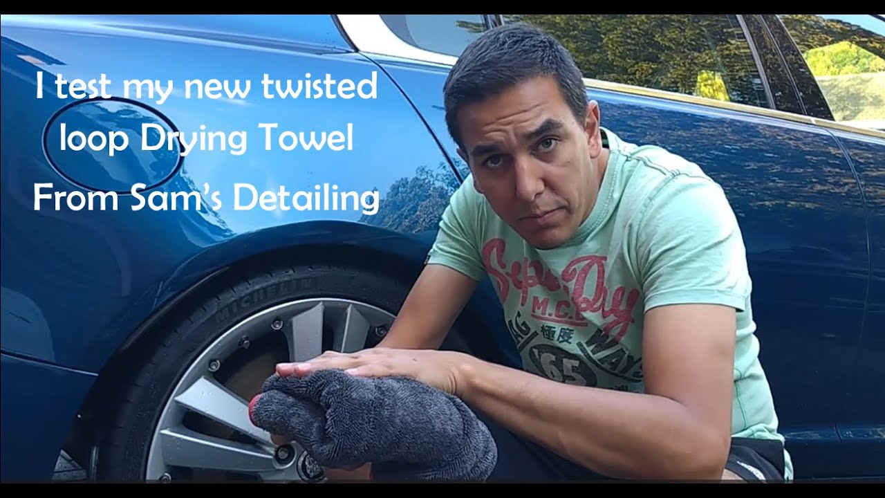 Review Sam's Detailing Twisted Loop TikTok Drying Towel | Is this the best drying towel? Lets try It