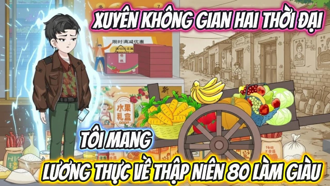 Xuyên Không Gian Hai Thời Đại, Tôi Mang Lương Thực Về Thập Niên 80 Làm Giàu Full Bộ | Phan VietSub