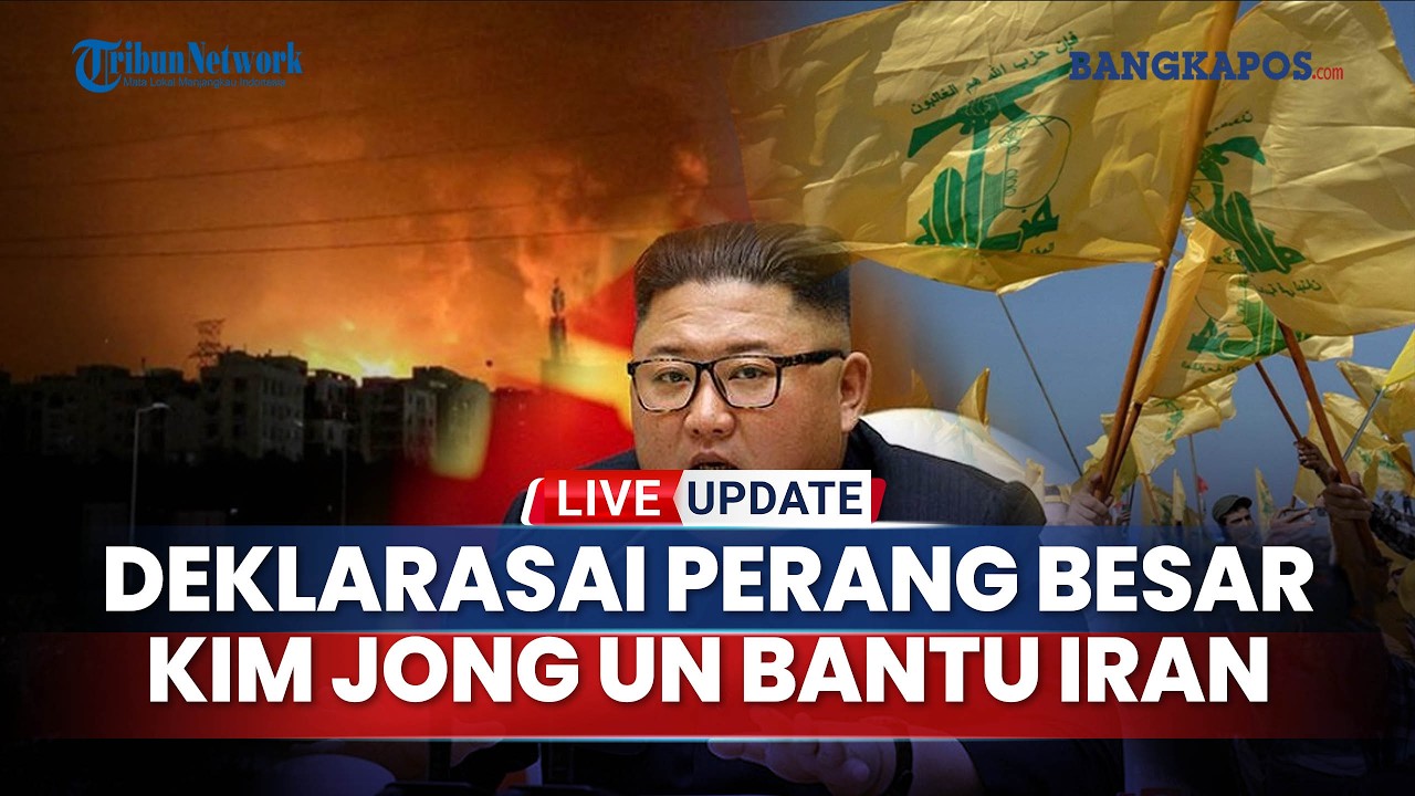 Serangan Gabungan Hantam Israel hingga Hizbullah Deklarasi Perang,Rudal Guncang Tel Aviv