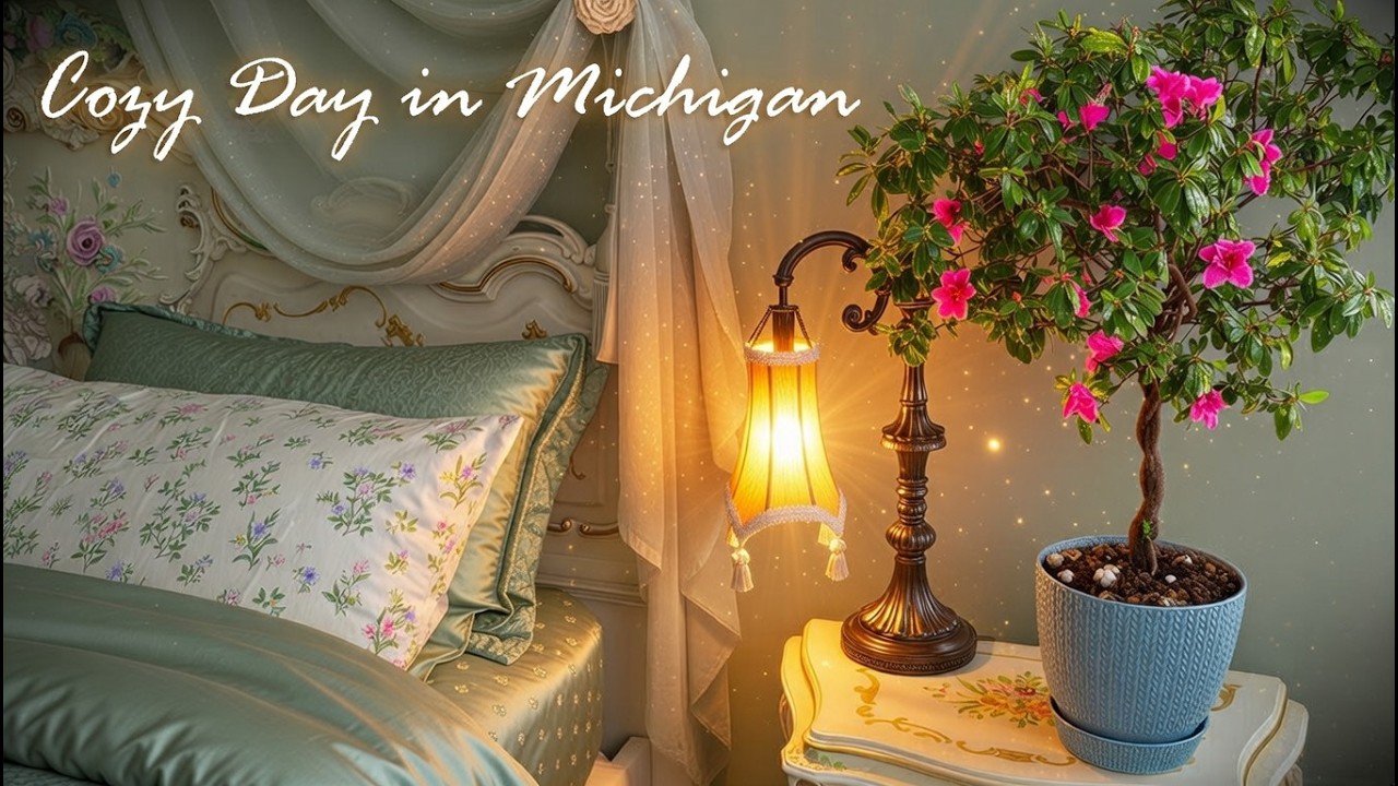 Cozy Life in Michigan: Persian Cat Cuddles, Comfort Food & Night Routine