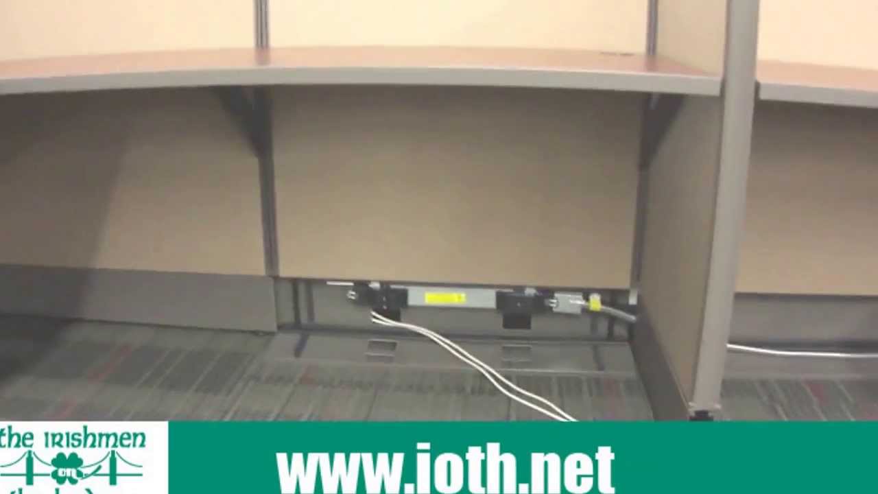 AIS Cubicle & Casegood Installation in Brooklyn, New York