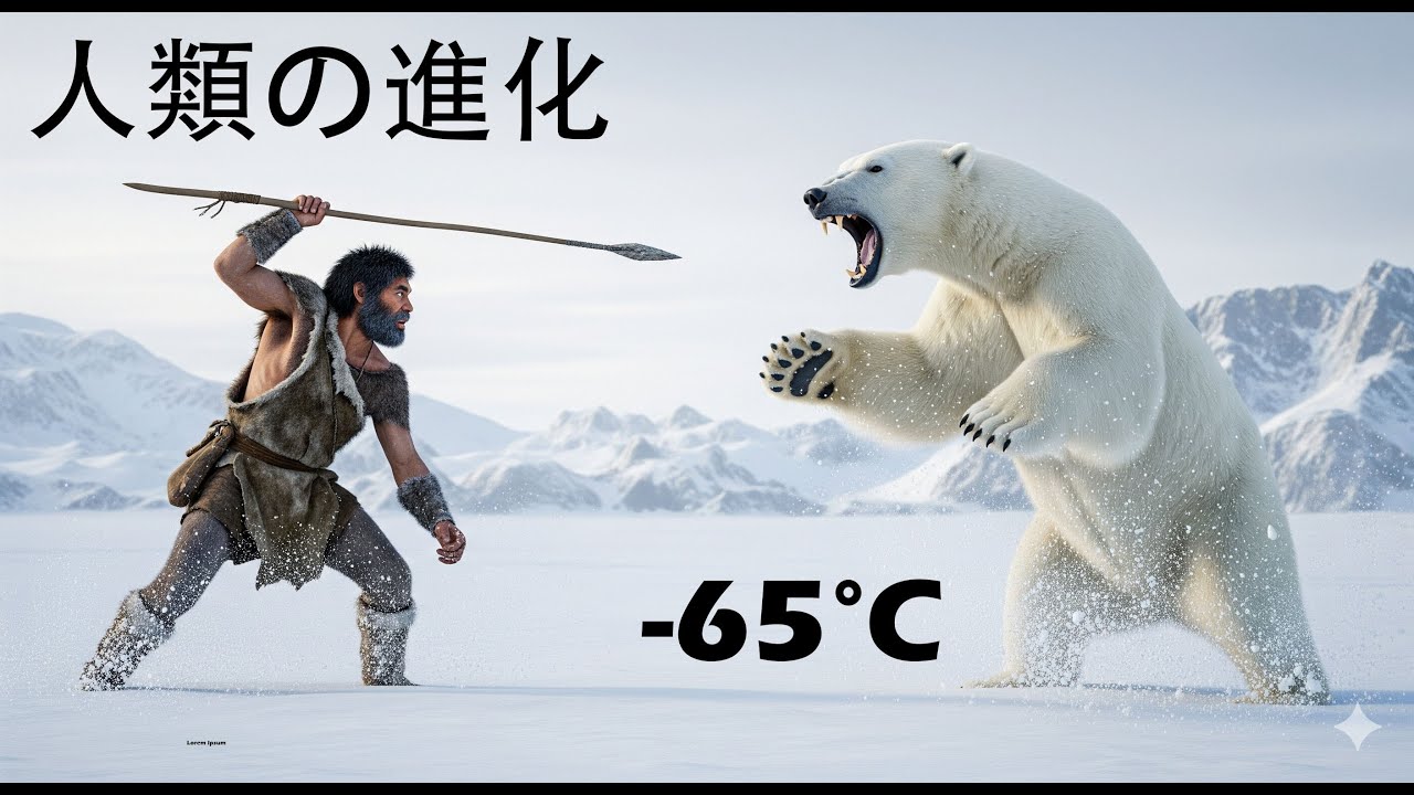 [人類の進化] 250万年前、ホモ・ハビリスはいかにして氷河期を克服したのか | Homo habilis Overcame the Ice Age 2.5 Million Years Ago