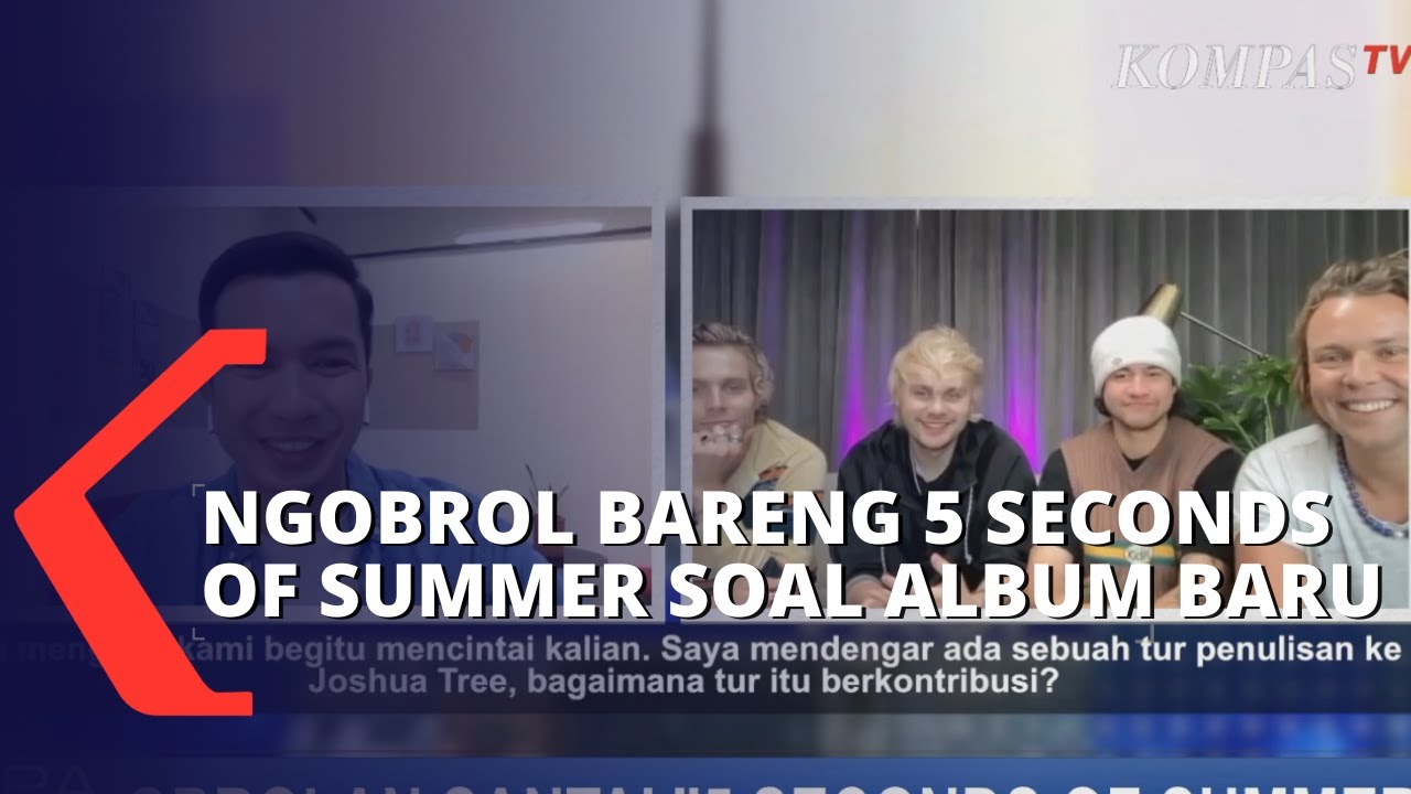 Ngobrol Langsung Bareng 5 Seconds of Summer Soal Album Baru Tahun Ini
