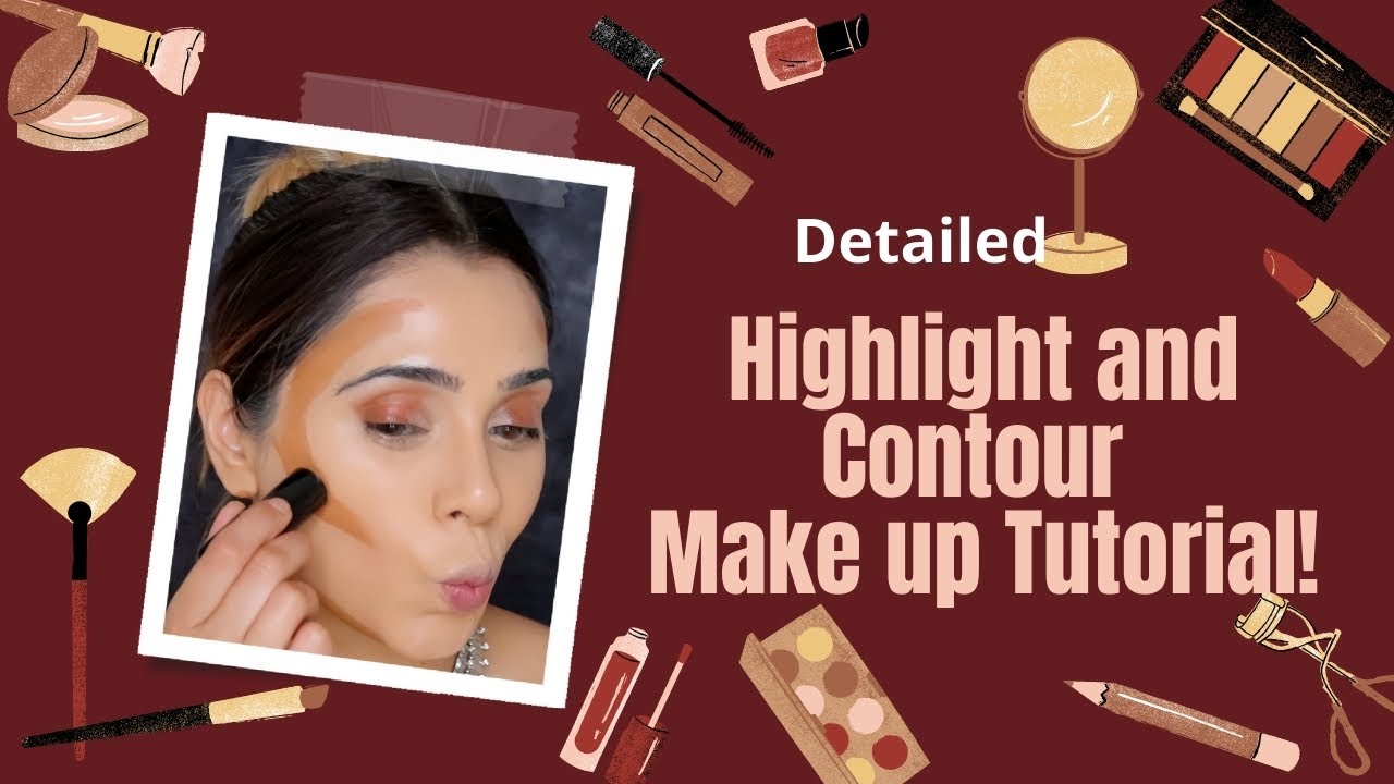 Detailed Highlight and Contour Routine..  #highlight #contour #fullfacebase