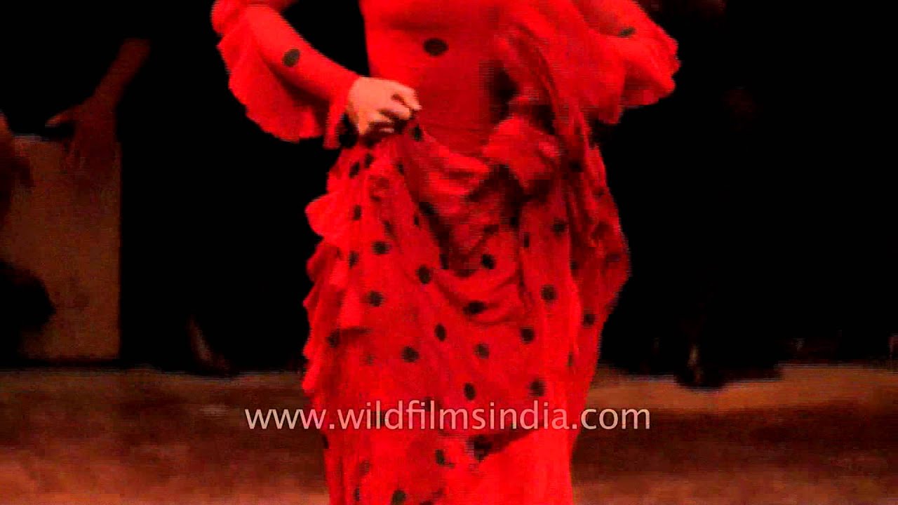 Superstar of Flamenco World - Maria Pages performs in India