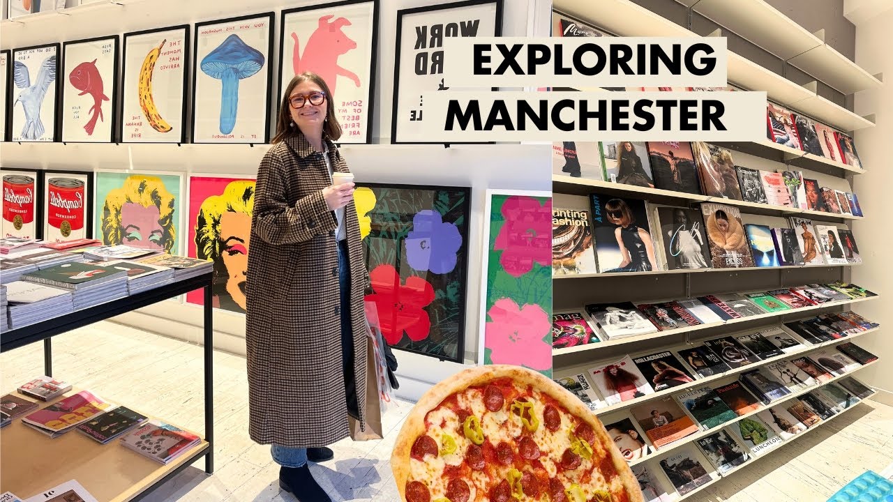 Исследование Манчестера I Северный квартал, винтажный шопинг и ужин в Pizza Express I Vlogmas, де...