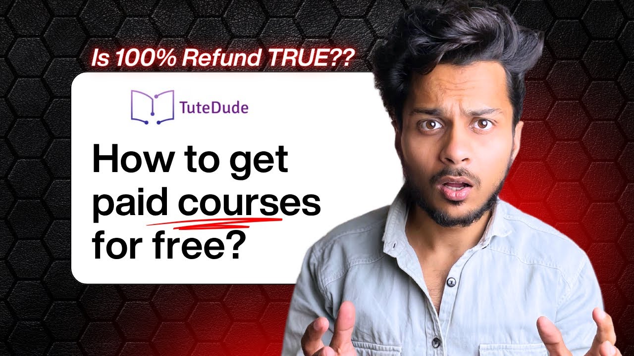 Tutedude review | Is 100% refund true | live mentorship | internship opportunities