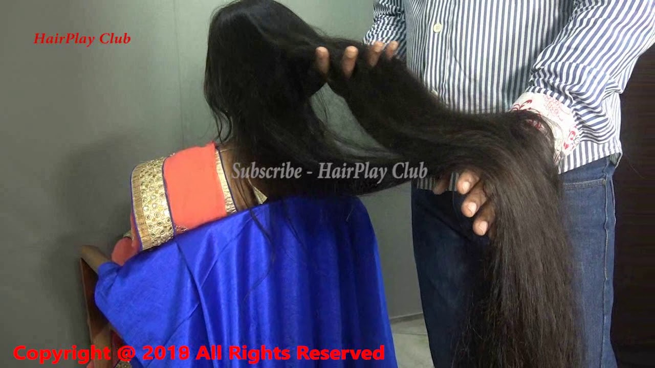 Long Hair Play with English Teacher Part 1 of Full Video