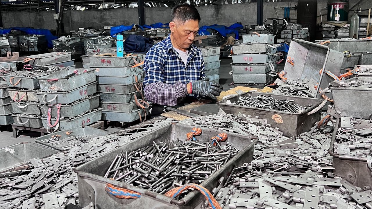 Compilation of 5 Fascinating Factory Mass Production Processes in China.