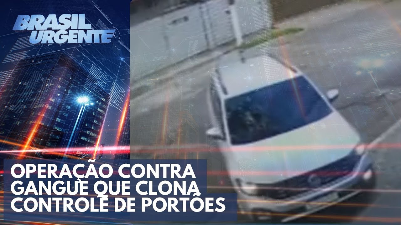 Opera&ccedil;&atilde;o contra gangue que clona controle de port&otilde;es