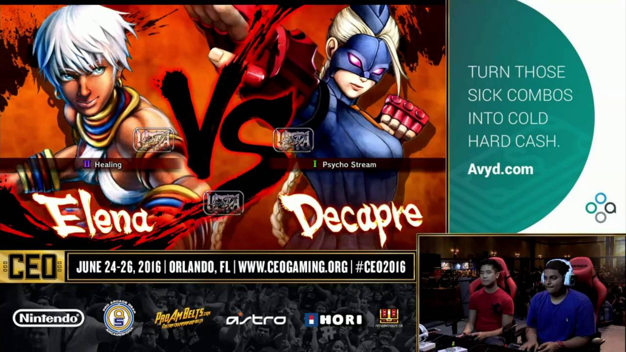 CEO2016 USF4 Winners Top 8 - PSYCHO vs LIQUID NUCKLEDU