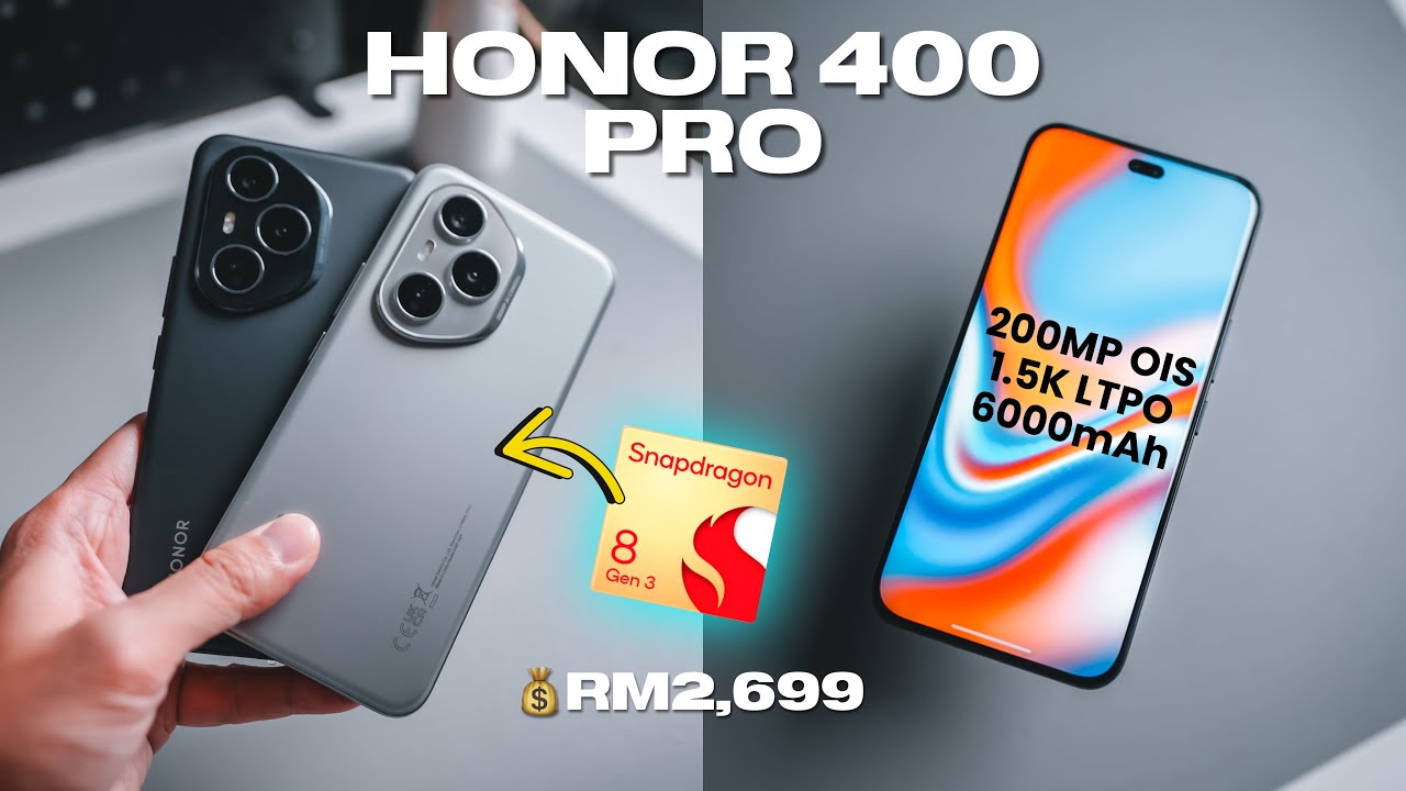 HONOR 400 Pro: This Midrange is Almost a Flagship..for Half the Price! | RM2699!🔥