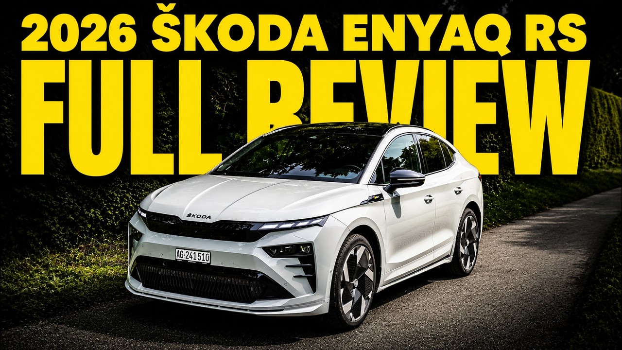 Обзор Škoda Enyaq RS 2026 года — зрелый электромобиль от некогда бюджетного бренда